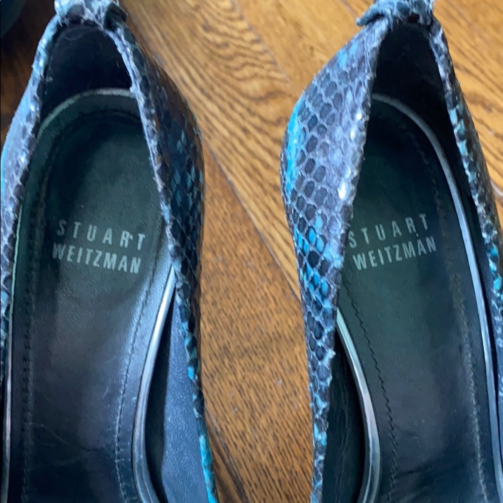 Snakeskin Stuart Weitzman - image 4